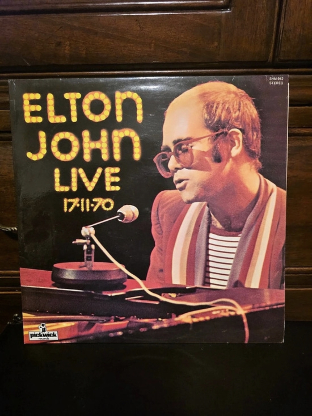 Elton John Live 17-11-70 (Pickwick Reissue) Vinyl Record Album